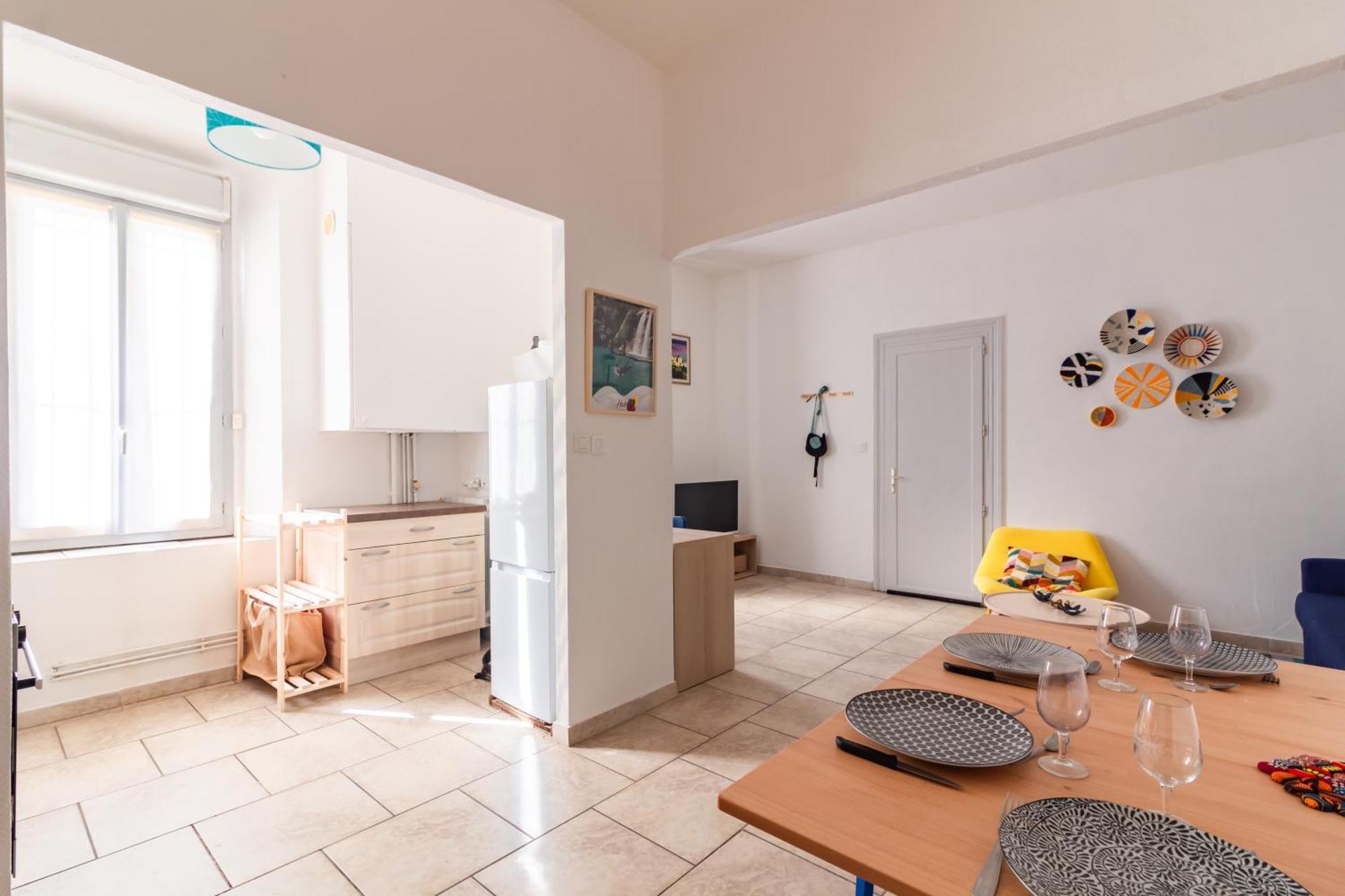 Le Cerisier Des 4 Chemins - Appt 75M² Pour 6 Apartment Carcassonne Ngoại thất bức ảnh